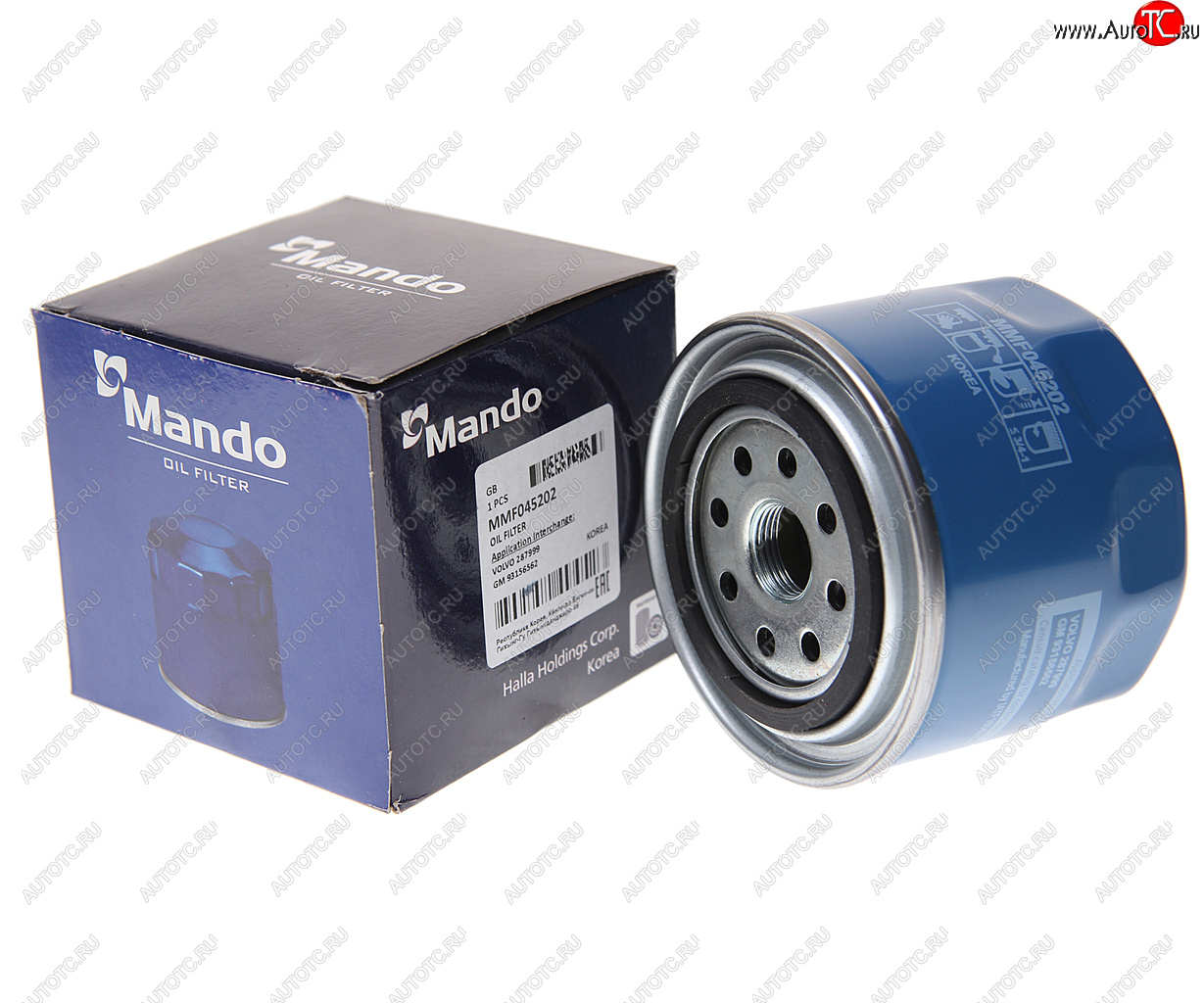 299 р. Фильтр масляный VOLVO 440,460,480 (88-96) ALFA ROMEO 156,166 (TDI) MANDO MANDO mmf045202 MANDO mmf045202  с доставкой в г. Вологда