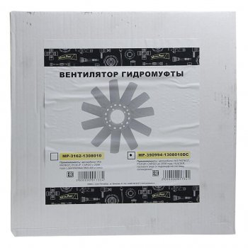 1 699 р. Вентилятор УАЗ-3163,315195 до 2008г.в. 11 лопастей под вискомуфту METALPART METALPART mp-390994-1308010dc  с доставкой в г. Вологда. Увеличить фотографию 3