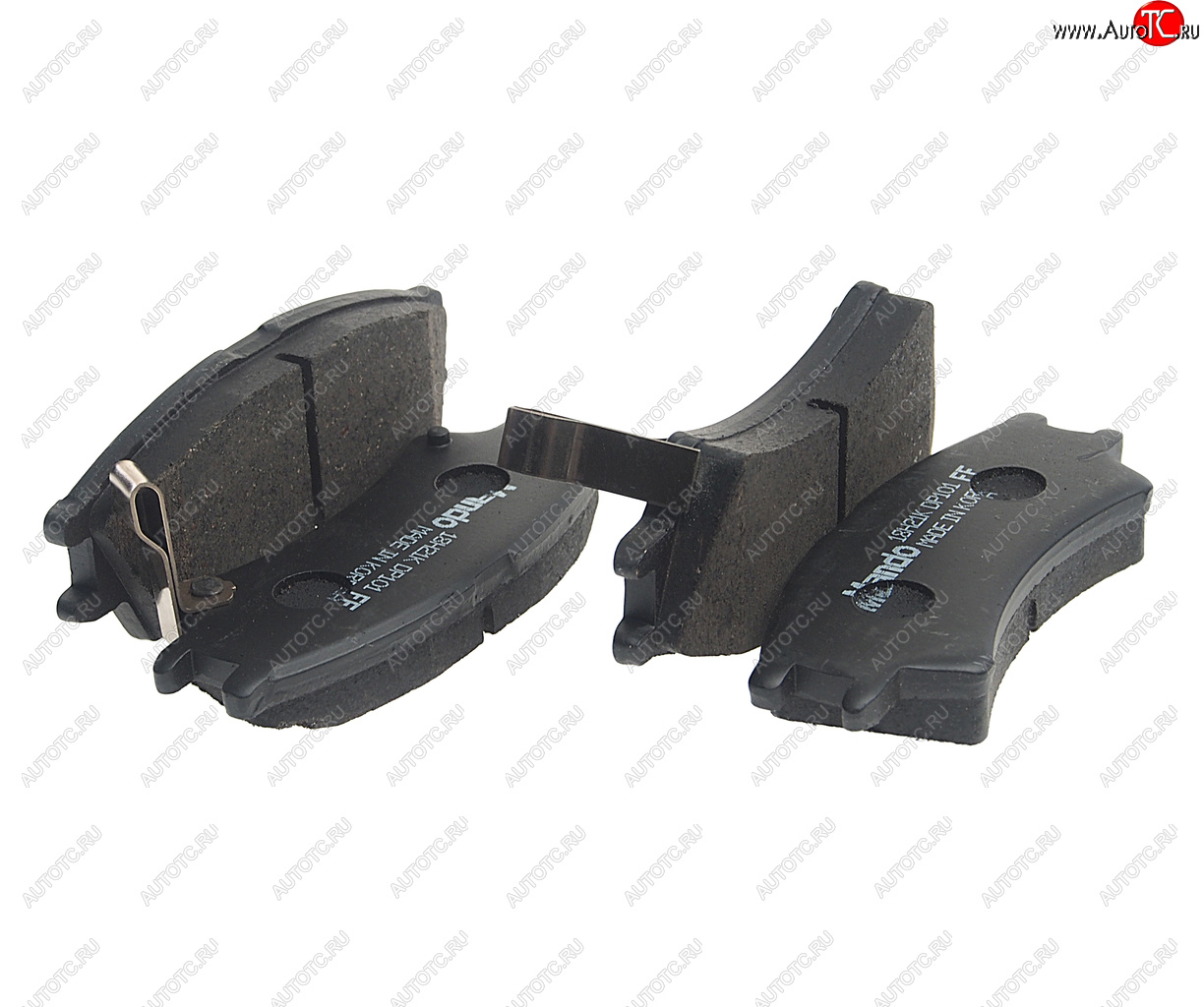 419 р. Колодки тормозные передние (4шт.) MANDO Hyundai Atos MX рестайлинг (2004-2007)  с доставкой в г. Вологда