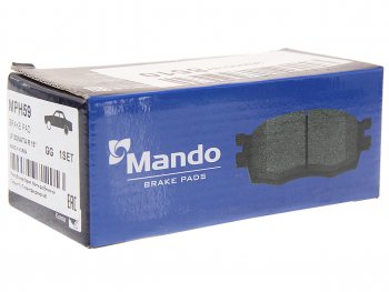 1 199 р. Колодки тормозные дисковые передние (4шт.) MANDO Hyundai Elantra MD рестайлинг (2013-2016)  с доставкой в г. Вологда. Увеличить фотографию 2