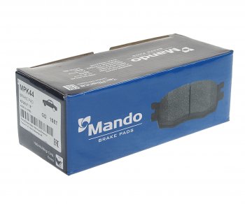 2 799 р. Колодки тормозные передние R15 (4шт.) MANDO Hyundai Sonata LF рестайлинг (2017-2019)  с доставкой в г. Вологда. Увеличить фотографию 2