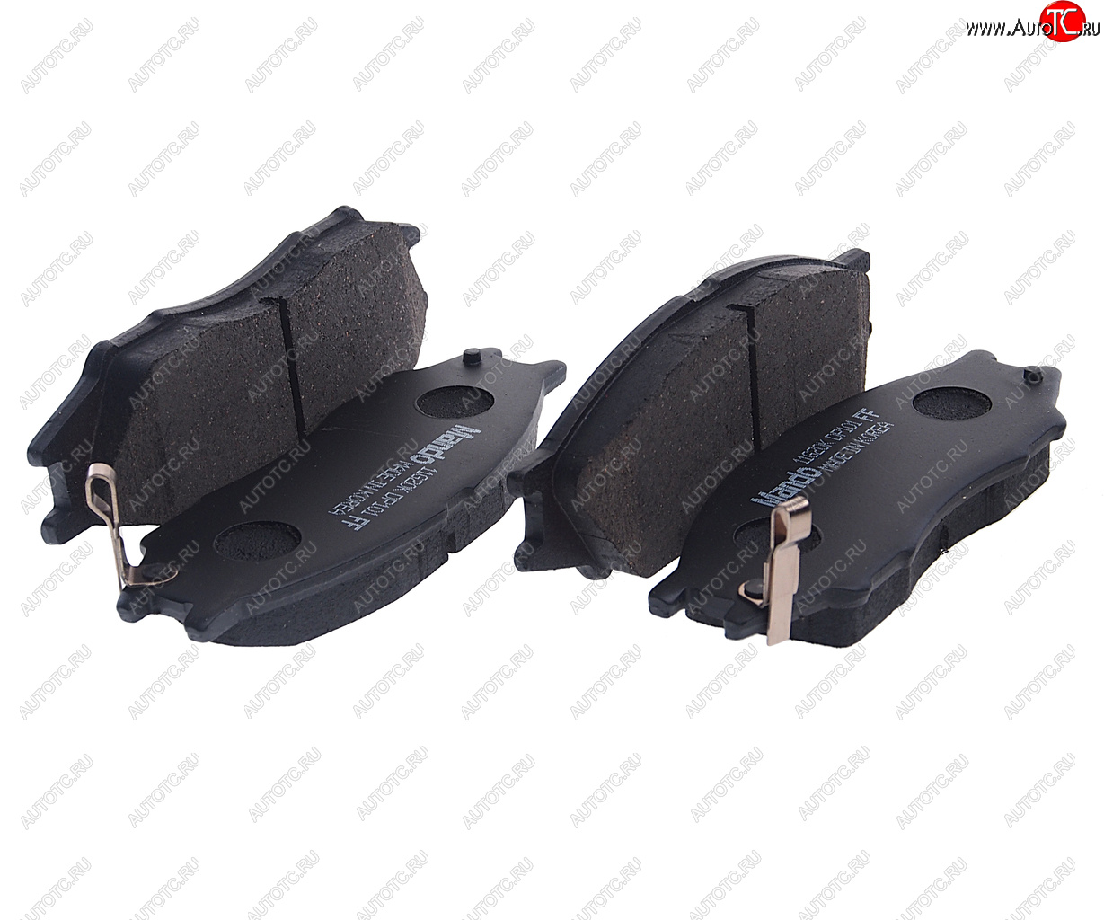 929 р. Колодки тормозные передние (4шт.) MANDO Nissan Almera Classic седан B10 (2006-2013)  с доставкой в г. Вологда
