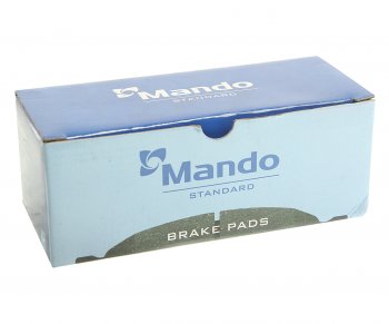 2 459 р. Колодки тормозные передние (4шт.) MANDO Toyota Auris E150 хэтчбэк 5 дв. рестайлинг (2010-2012)  с доставкой в г. Вологда. Увеличить фотографию 3