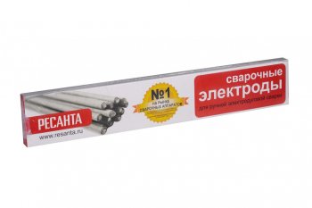 399 р. Электрод сварочный d=3.0мм 1кг РЕСАНТА РЕСАНТА мр-3 71620  с доставкой в г. Вологда. Увеличить фотографию 3