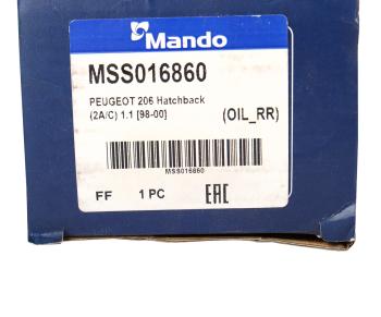 2 279 р. Амортизатор PEUGEOT 206 (99-) задний левыйправый газовый MANDO MANDO mss016860  с доставкой в г. Вологда. Увеличить фотографию 3