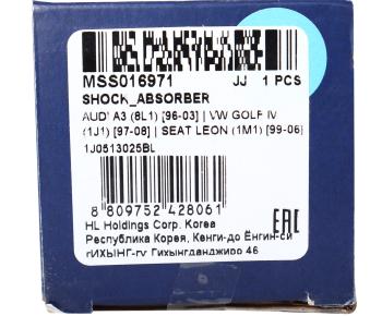 3 789 р. Амортизатор VW Golf 4,Jetta 4 задний левый/правый газовый MANDO MANDO mss016971 MANDO mss016971  с доставкой в г. Вологда. Увеличить фотографию 4