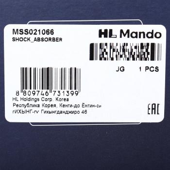 4 549 р. Амортизатор CITROEN Berlingo (96-) передний левый газовый MANDO MANDO mss021066 MANDO mss021066  с доставкой в г. Вологда. Увеличить фотографию 4