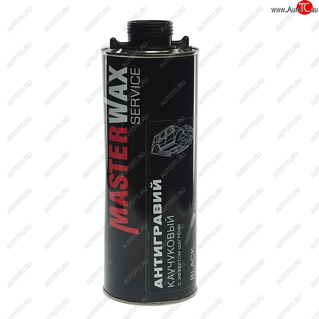 759 р. Антигравий черный 1л с эффектом шагрени MASTERWAX MASTERWAX mw030701  с доставкой в г. Вологда