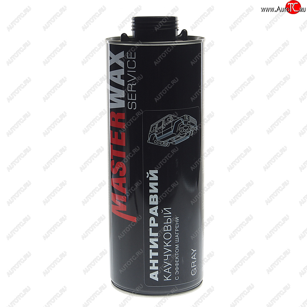 659 р. Антигравий серый 1л с эффектом шагрени MASTERWAX MASTERWAX mw030801  с доставкой в г. Вологда