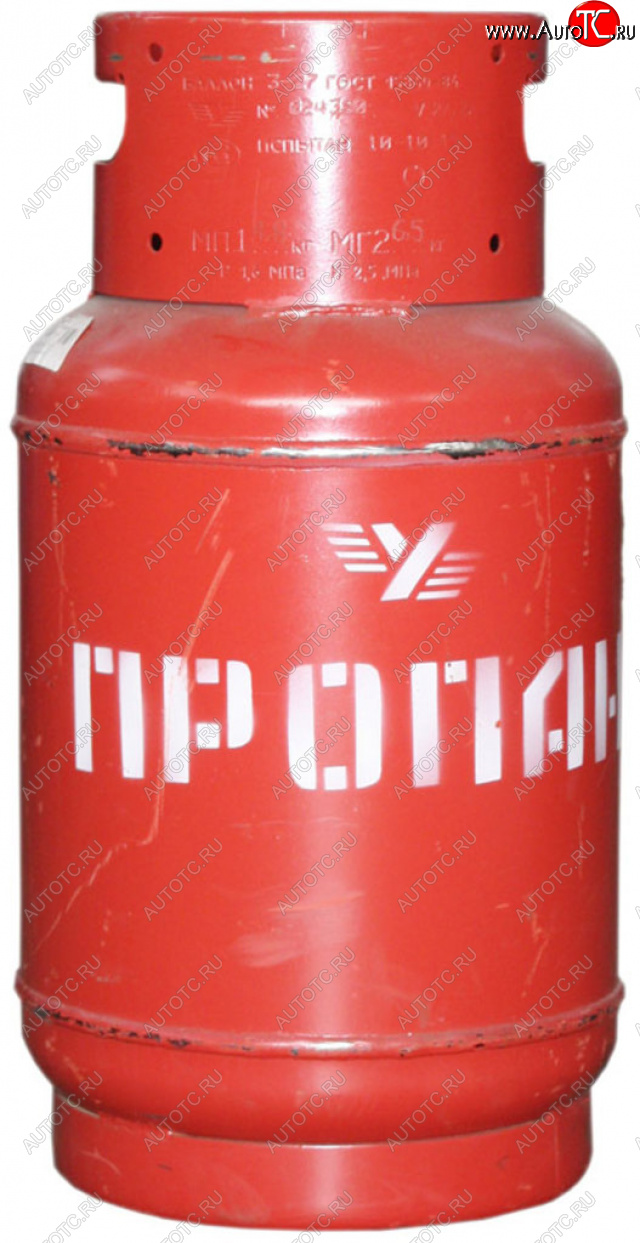 5 599 р. Баллон газовый пропан 27л 1.6МПа с вентилем НГЗА НГЗА нгза 27л  с доставкой в г. Вологда