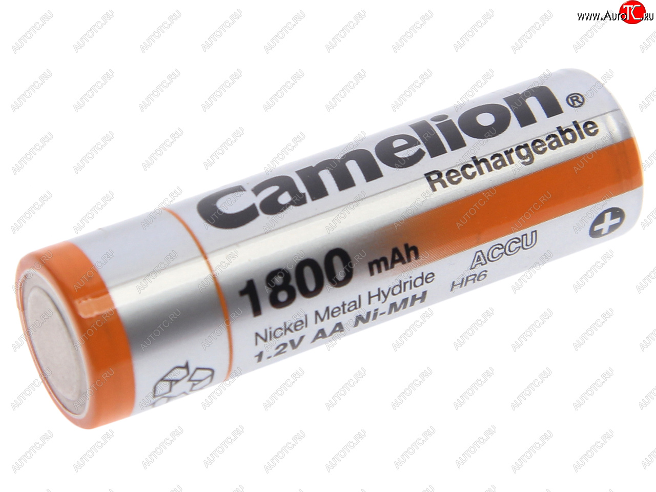 399 р. Батарейка AA HR6 1.2V аккумулятор Ni-MH 1800mAh блистер 2шт. (цена за 1шт.) CAMELION CAMELION nh-aa1800bp2  с доставкой в г. Вологда