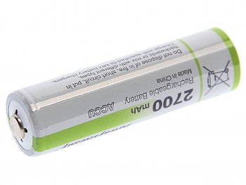 539 р. Батарейка AA HR6 1.2V аккумулятор Ni-MH 2700mAh бокс 2шт. (цена за 1шт.) CAMELION CAMELION nh-aa2700bp2  с доставкой в г. Вологда. Увеличить фотографию 2