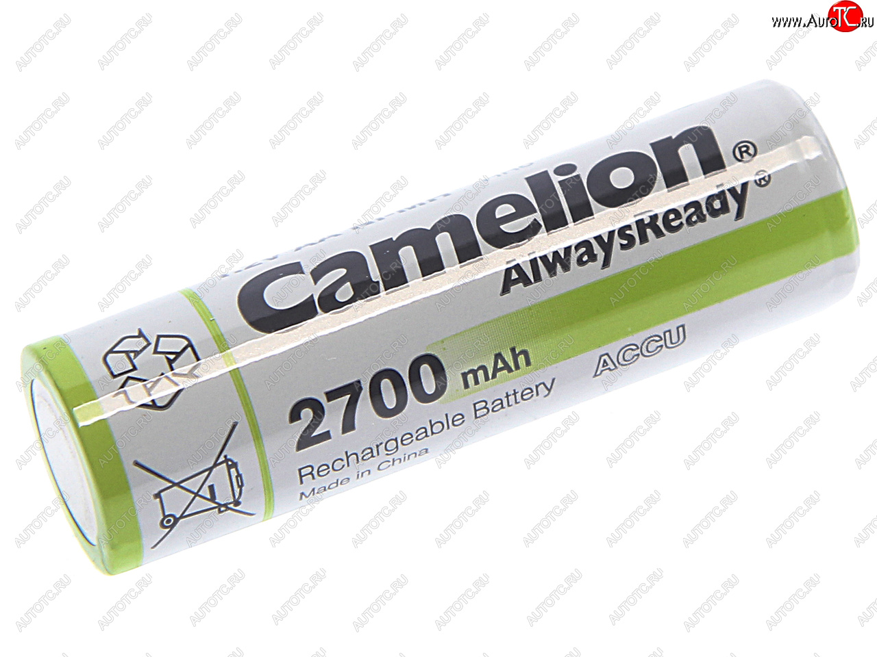 539 р. Батарейка AA HR6 1.2V аккумулятор Ni-MH 2700mAh бокс 2шт. (цена за 1шт.) CAMELION CAMELION nh-aa2700bp2  с доставкой в г. Вологда