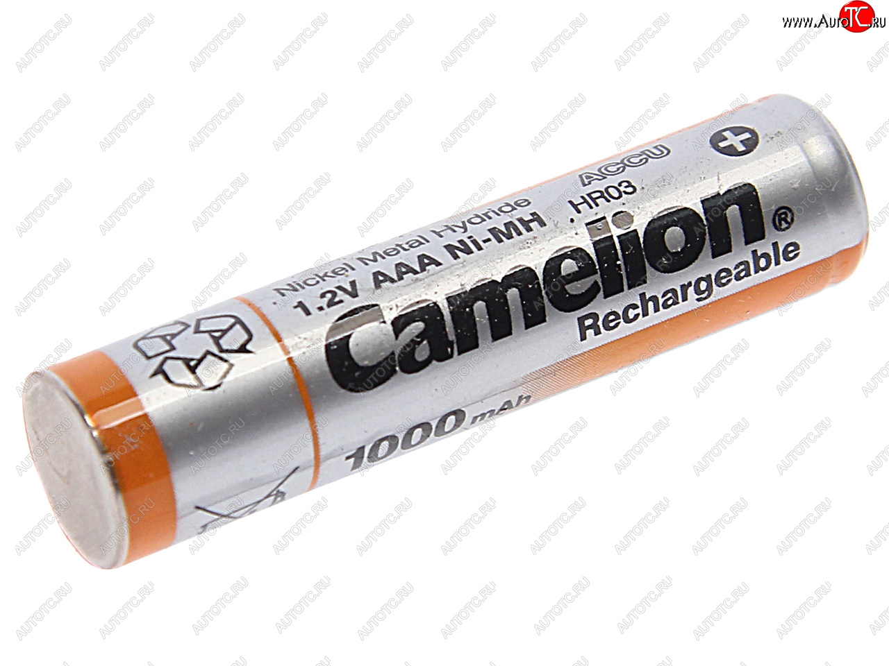 193 р. Батарейка AAA HR03 1.2V аккумулятор Ni-MH 1000mAh блистер 2шт. (цена за 1шт.) CAMELION CAMELION nh-aaa1000bp2  с доставкой в г. Вологда