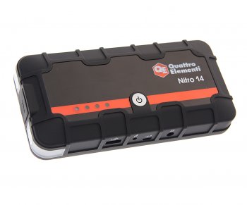 8 299 р. Устройство пусковое 12V 450A 14000мА/ч (power bank) QUATTRO ELEMENTI QUATTRO ELEMENTI nitro 14 QUATTRO ELEMENTI nitro 14  с доставкой в г. Вологда. Увеличить фотографию 3