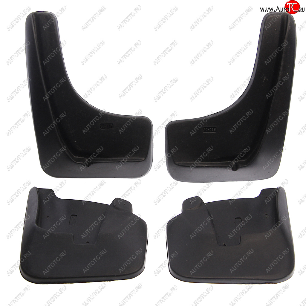 1 269 р. Брызговик HONDA Civic (05-) задний комплект NORPLAST NORPLAST npl-br-30-09b  с доставкой в г. Вологда