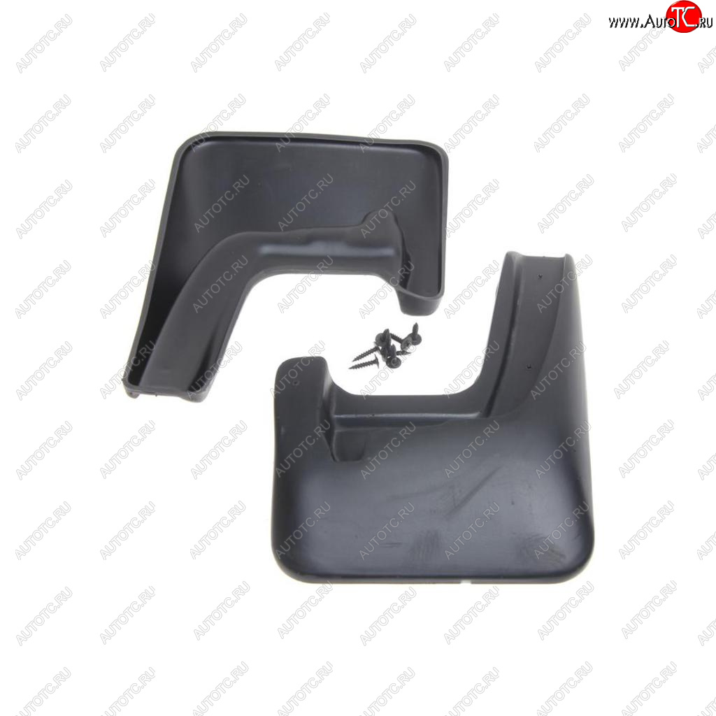 1 069 р. Брызговик KIA Rio (11-17) передний комплект 2шт. NORPLAST NORPLAST npl-br-43-50f  с доставкой в г. Вологда