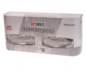1 159 р. Фара дальнего света 12V 160х80мм белая комплект SIRIUS SIRIUS ns-23w  с доставкой в г. Вологда. Увеличить фотографию 3