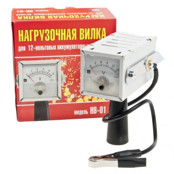 1 699 р. Вилка нагрузочная для измерения заряда АКБ 12V, емкость до 190Ач, ток нагрузки 100А ОРИОН ОРИОН нв-01  с доставкой в г. Вологда. Увеличить фотографию 2