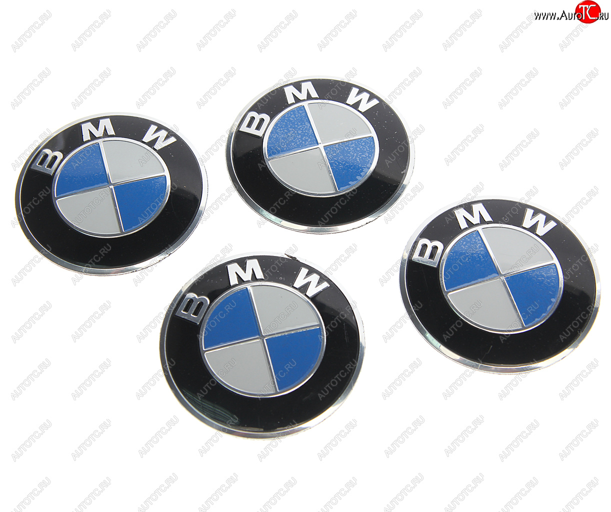 270 р. Эмблема диска колесного BMW цветная (6см) металл комплект 4шт. MASHINOKOM MASHINOKOM nzd6 054  с доставкой в г. Вологда