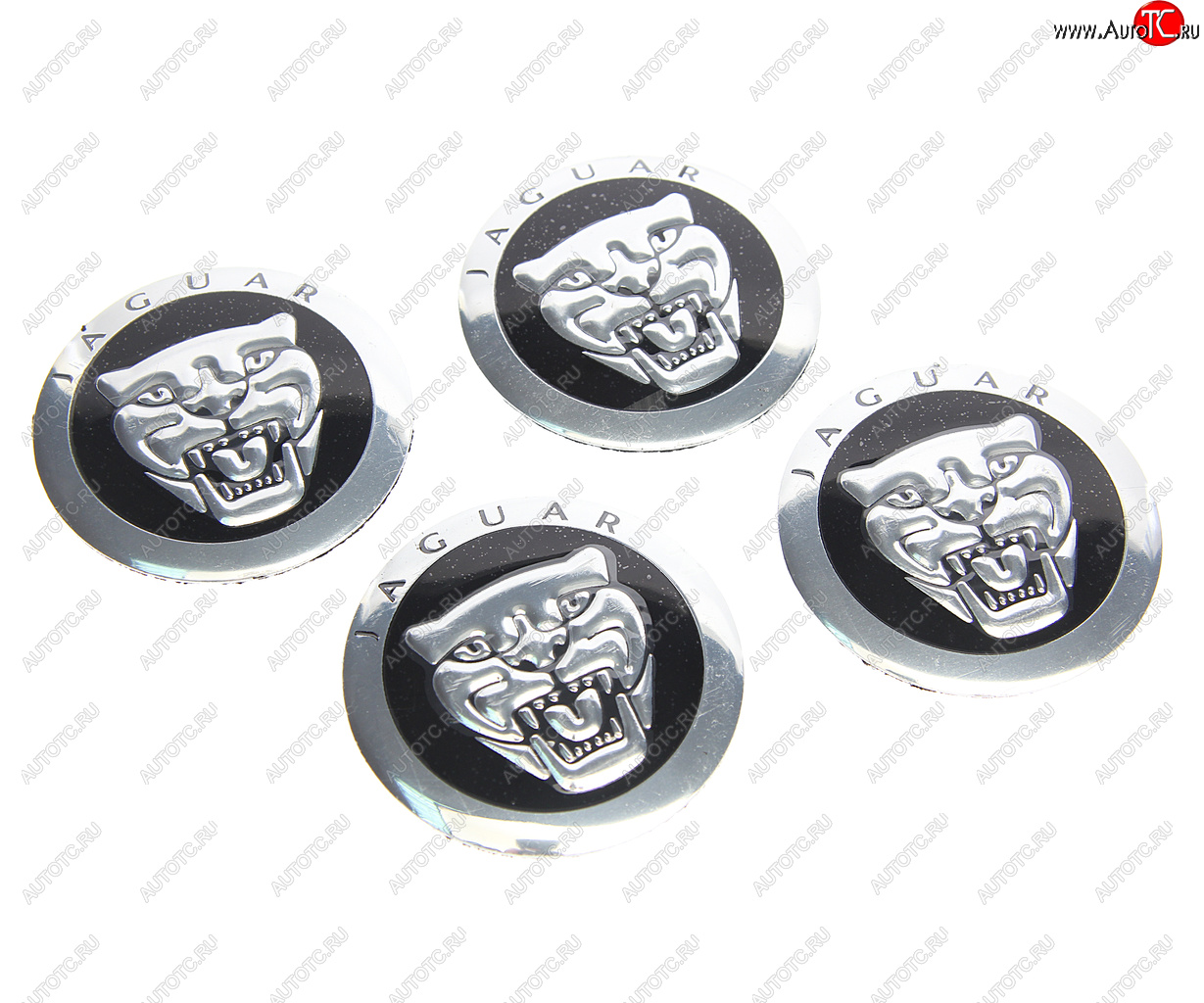 270 р. Эмблема диска колесного JAGUAR №2 (6см) металл комплект 4шт. MASHINOKOM MASHINOKOM nzd6 075-1  с доставкой в г. Вологда