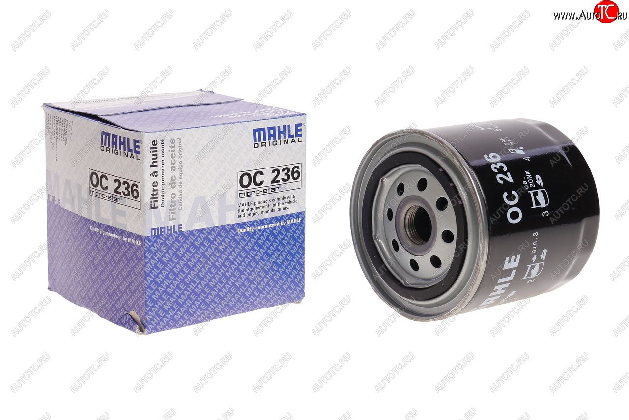 719 р. Фильтр масляный NISSAN CHRYSLER JEEP MAHLE MAHLE oc236  с доставкой в г. Вологда