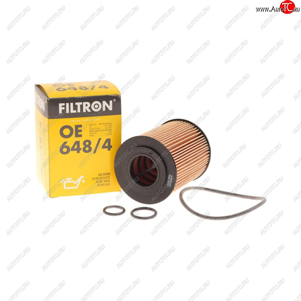 499 р. Фильтр масляный HONDA Civic (02-05) FILTRON FILTRON oe6484  с доставкой в г. Вологда
