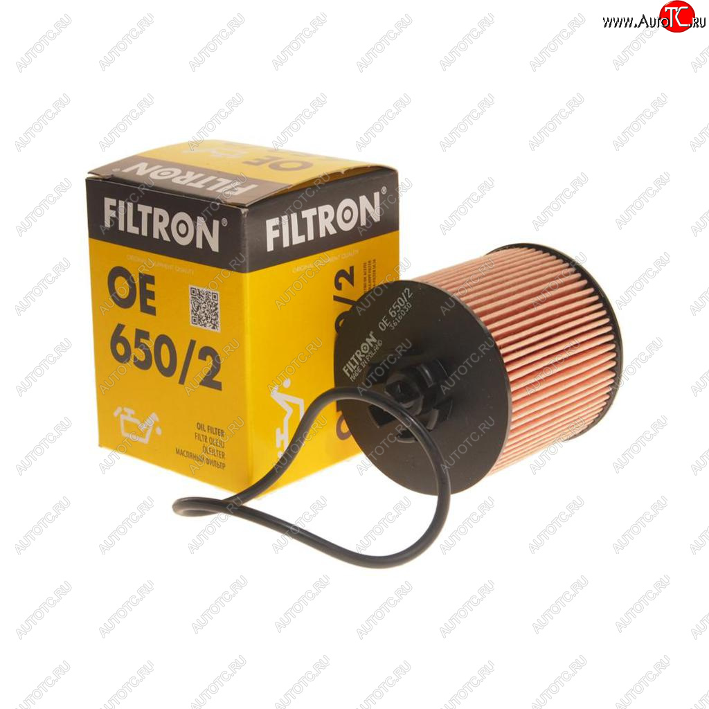 599 р. Фильтр масляный VW Polo (02-09) AUDI A3 (03-13) (1.41.6) SKODA Octavia (04-08) (1.6) FILTRON FILTRON oe6502  с доставкой в г. Вологда