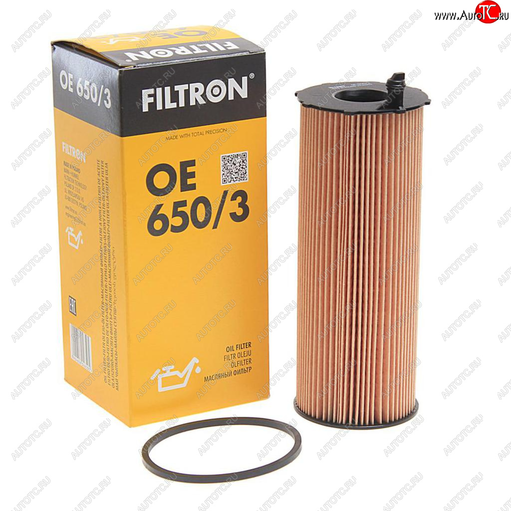 729 р. Фильтр масляный VW Touareg (04-10) (3.0 TDI) AUDI Q7 (06-) (3.04.0 TDI) FILTRON FILTRON oe6503  с доставкой в г. Вологда