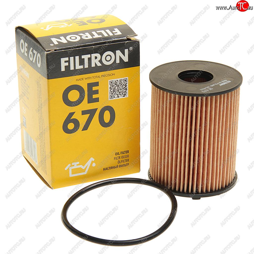 299 р. Фильтр масляный OPEL Astra H,Agila,Meriva,Corsa (03-) (D1.3 CDTI) FILTRON FILTRON oe670  с доставкой в г. Вологда