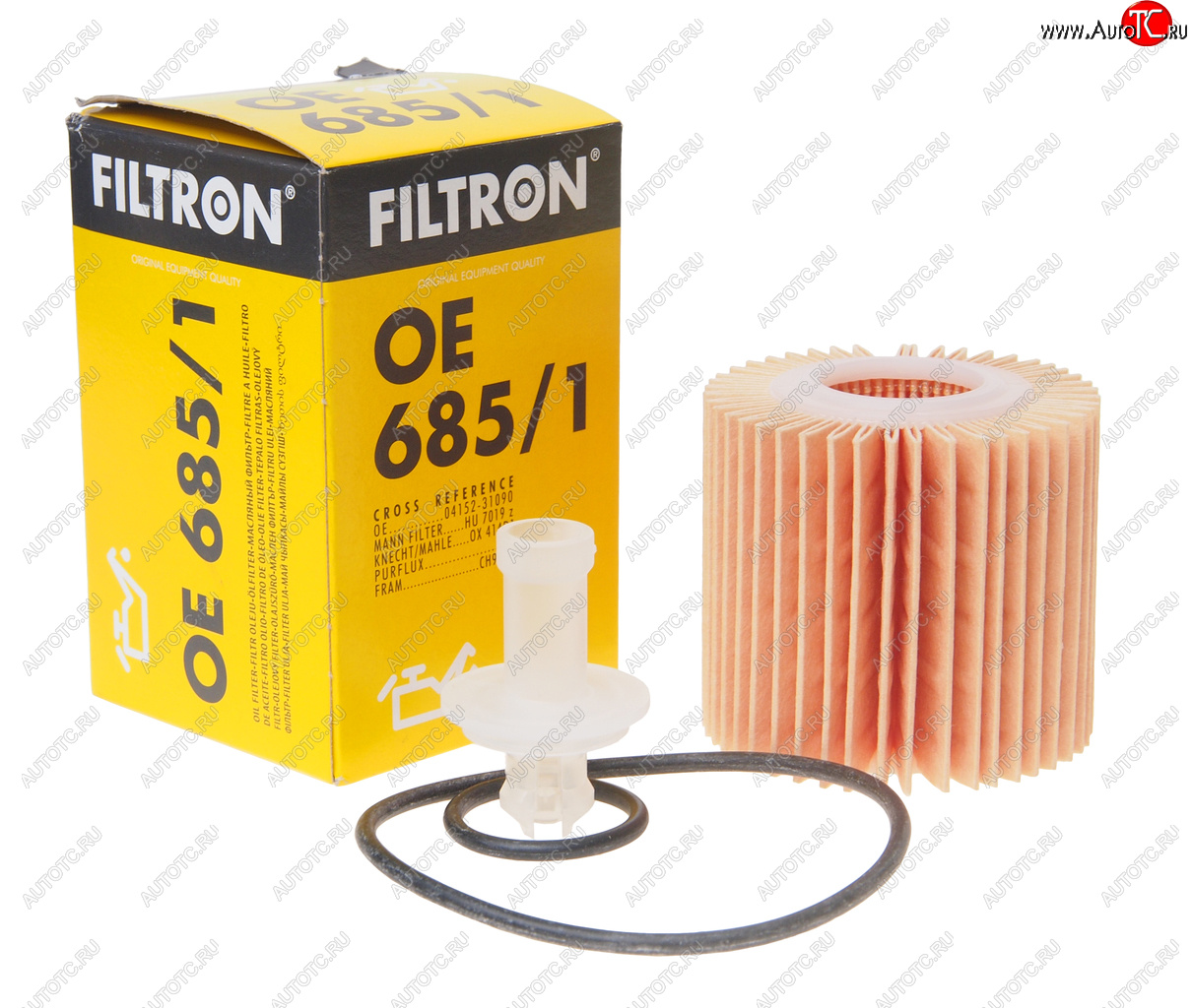 479 р. Фильтр масляный TOYOTA Camry (3.5) (09-) FILTRON FILTRON oe6851  с доставкой в г. Вологда