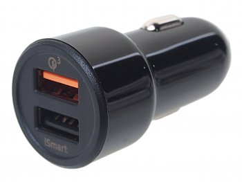 Устройство зарядное в прикуриватель 2USB 12V 5.4A Quick Charge 3.0 OLMIO OLMIO olm-038718