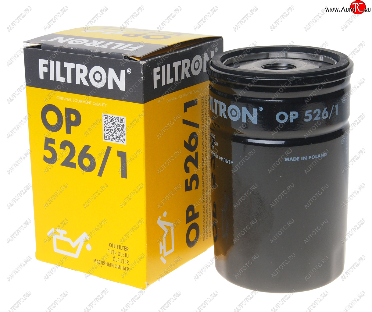 569 р. Фильтр масляный VW AUDI SEAT SKODA (90-09-) FILTRON FILTRON op5261  с доставкой в г. Вологда