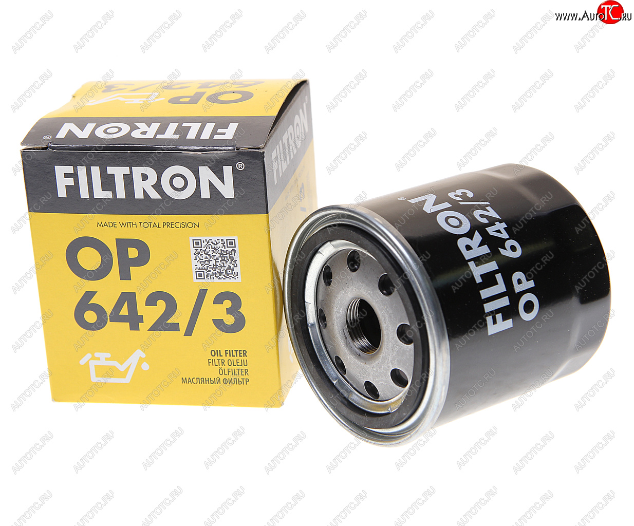 679 р. Фильтр масляный NISSAN Navara (05-),Pathfinder (05-14) INFINITI Q70 (10-),EX,FX (08-) FILTRON FILTRON op6423  с доставкой в г. Вологда