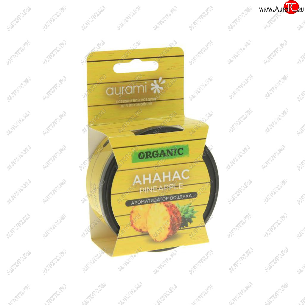188 р. Ароматизатор на панель приборов меловой (ананас) AURAMI AURAMI org-21  с доставкой в г. Вологда