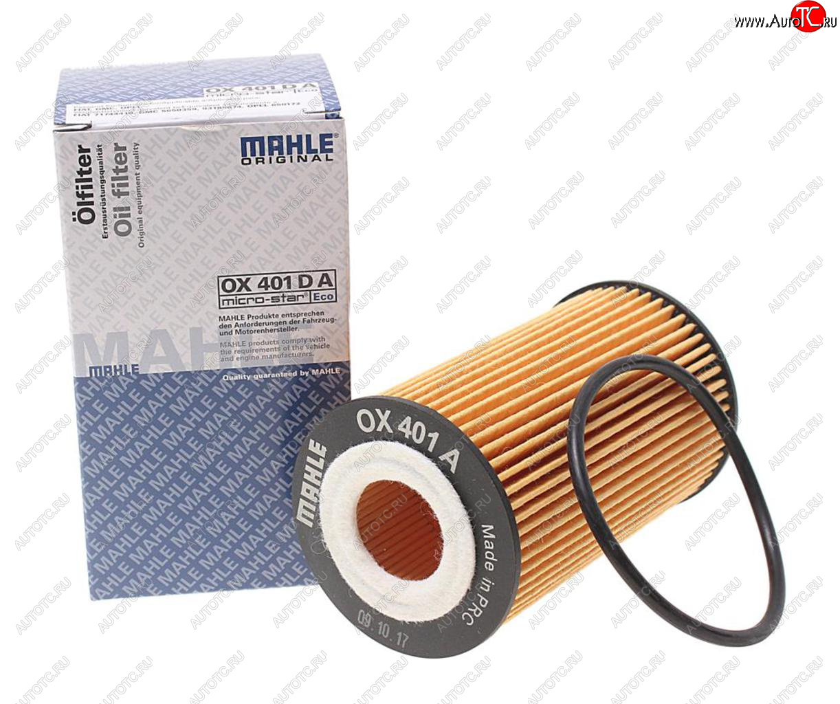 889 р. Фильтр масляный CHEVROLET Aveo (08-) OPEL Astra H,J (09-) (1.61.8) MAHLE MAHLE ox401da  с доставкой в г. Вологда