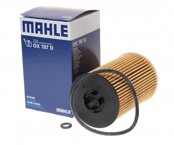 1 099 р. Фильтр масляный VW Golf,Passat (13-) AUDI (13-) MAHLE MAHLE ox787d  с доставкой в г. Вологда. Увеличить фотографию 2