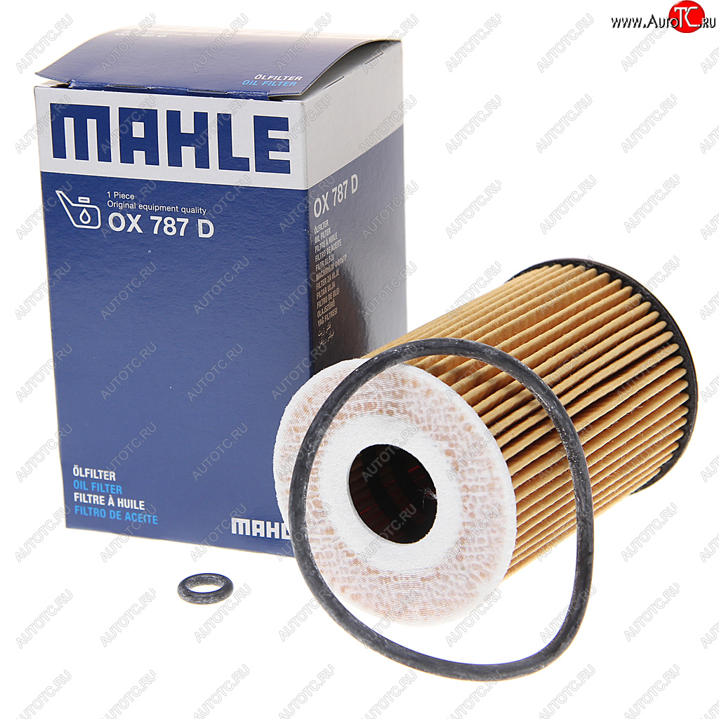 1 099 р. Фильтр масляный VW Golf,Passat (13-) AUDI (13-) MAHLE MAHLE ox787d  с доставкой в г. Вологда