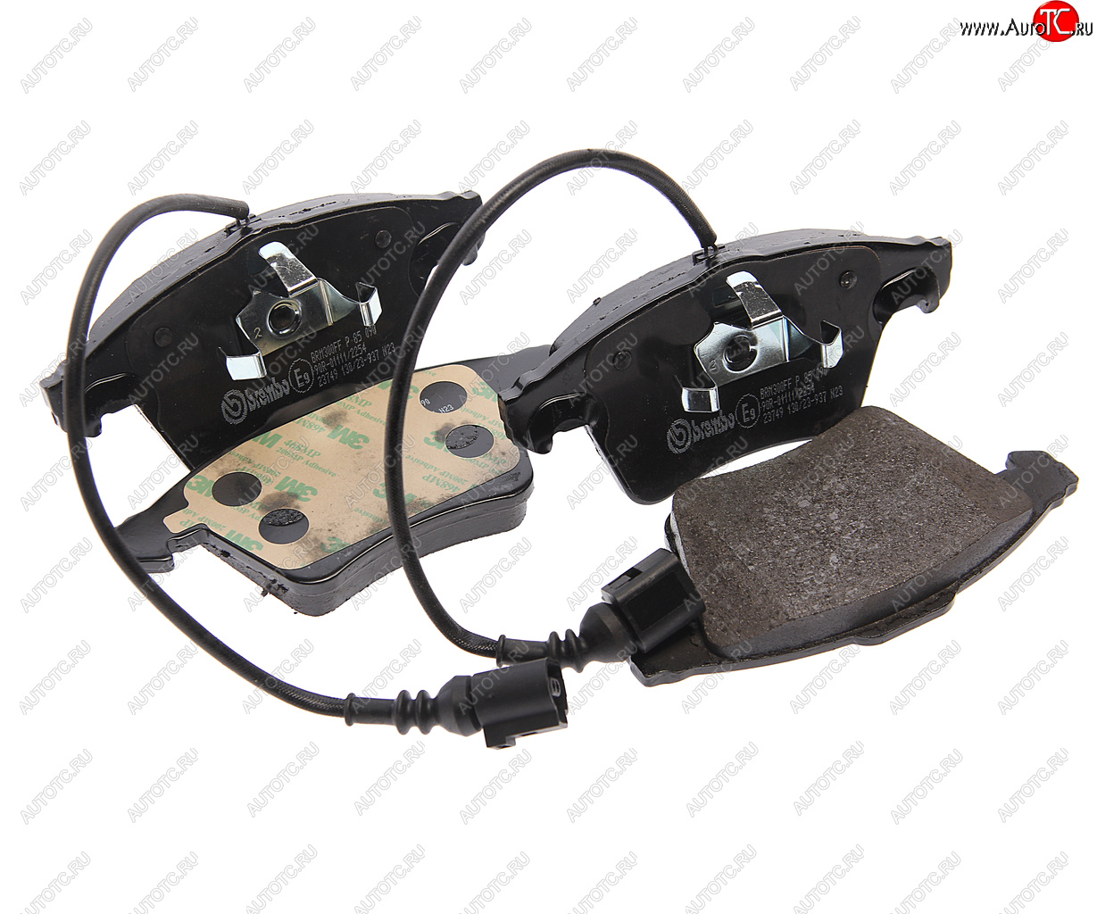 4 999 р. Колодки тормозные передние (4шт.) BREMBO Volkswagen Touareg 1 GP рестайлинг (2006-2010)  с доставкой в г. Вологда