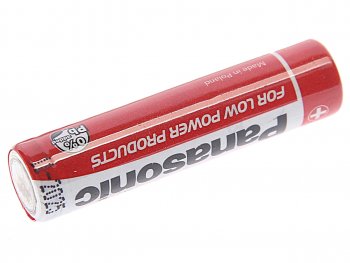 61 р. Батарейка AAA R03 1.5V блистер 4шт. (цена за 1шт.) Extra Heavy Duty PANASONIC PANASONIC pan-r03(4)бл  с доставкой в г. Вологда. Увеличить фотографию 2