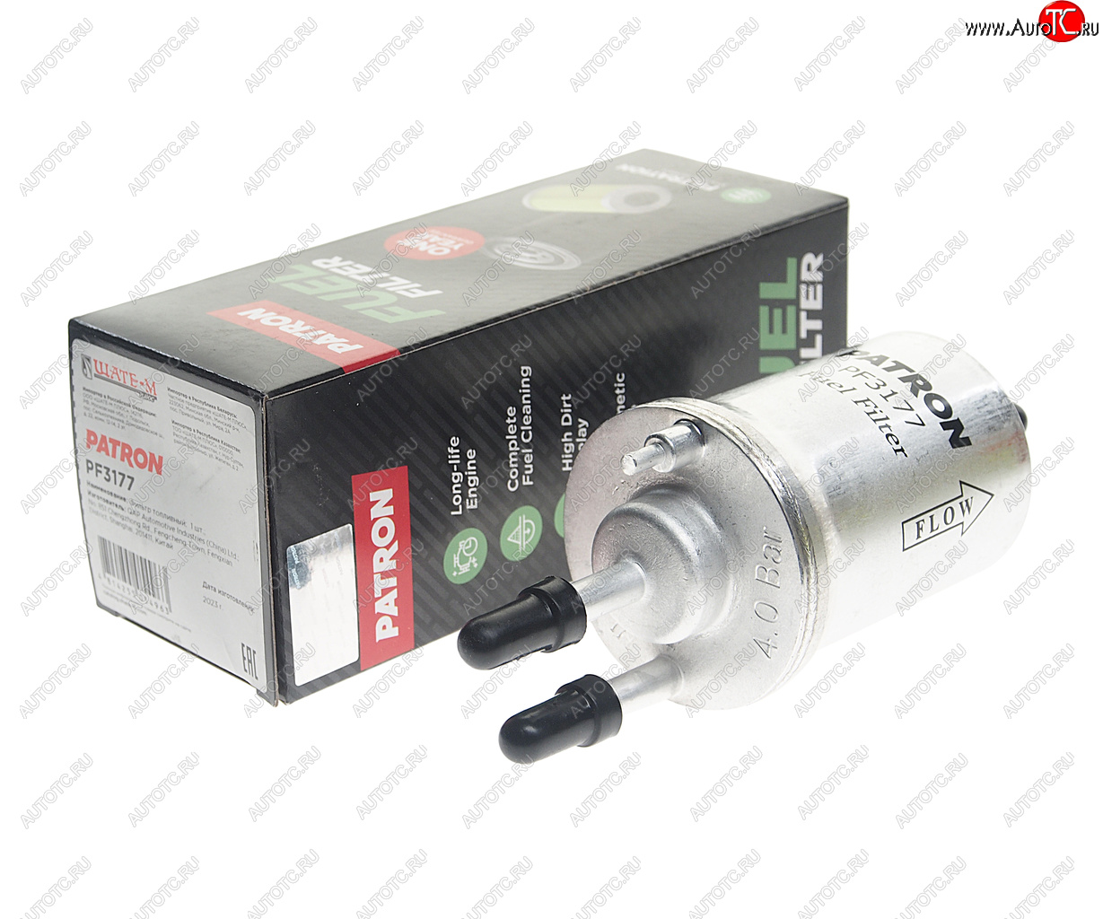 979 р. Фильтр топливный VW AUDI SEAT SKODA (04-) (1.2/1.4/1.6) с регулятором (4 BAR) PATRON PATRON pf3177 PATRON pf3177  с доставкой в г. Вологда