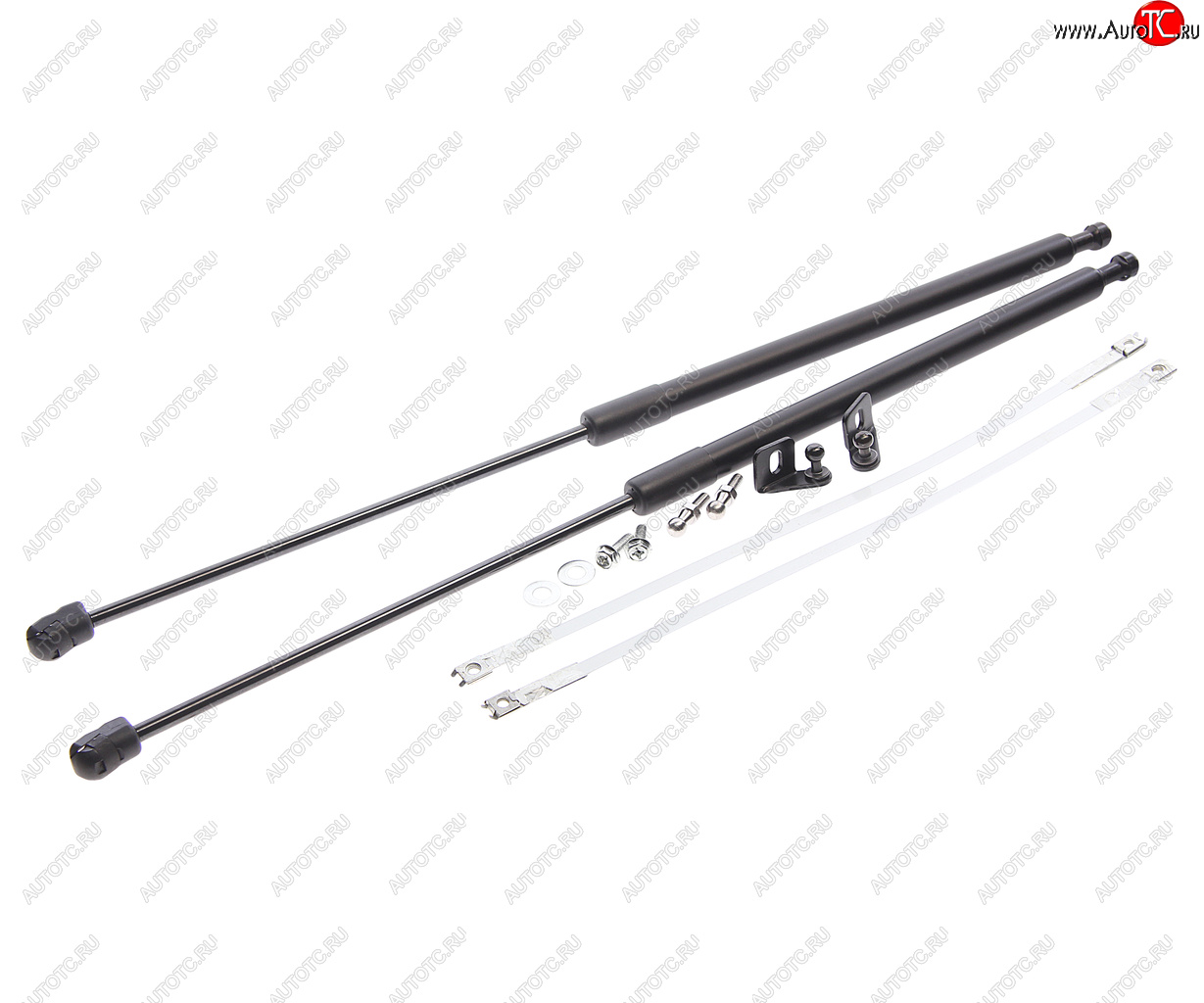 3 099 р. Амортизатор GEELY Coolray капота (комплект 2шт.+крепления L=595мм) PATRON PATRON pgs100110  с доставкой в г. Вологда