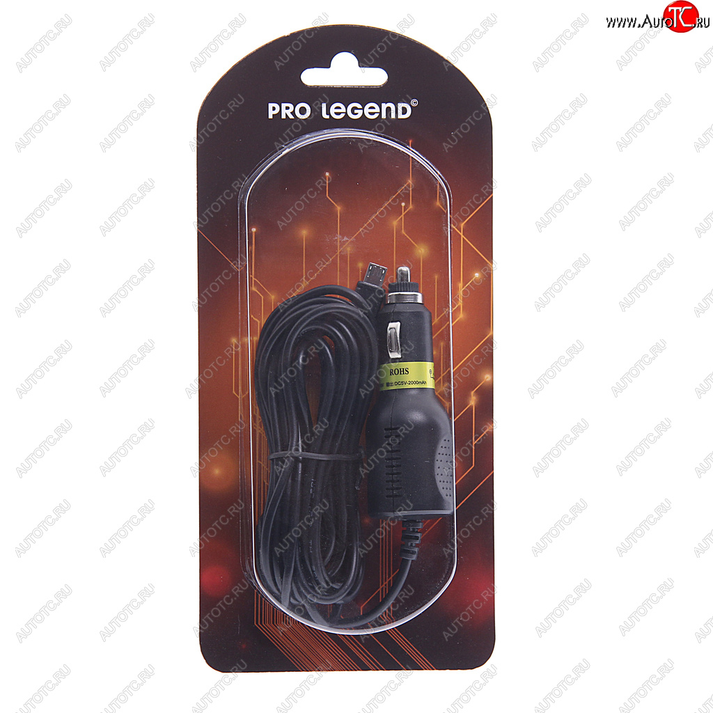 359 р. Устройство зарядное для видеорегистратора PRO LEGEND PRO LEGEND pl3326 PRO LEGEND pl3326  с доставкой в г. Вологда