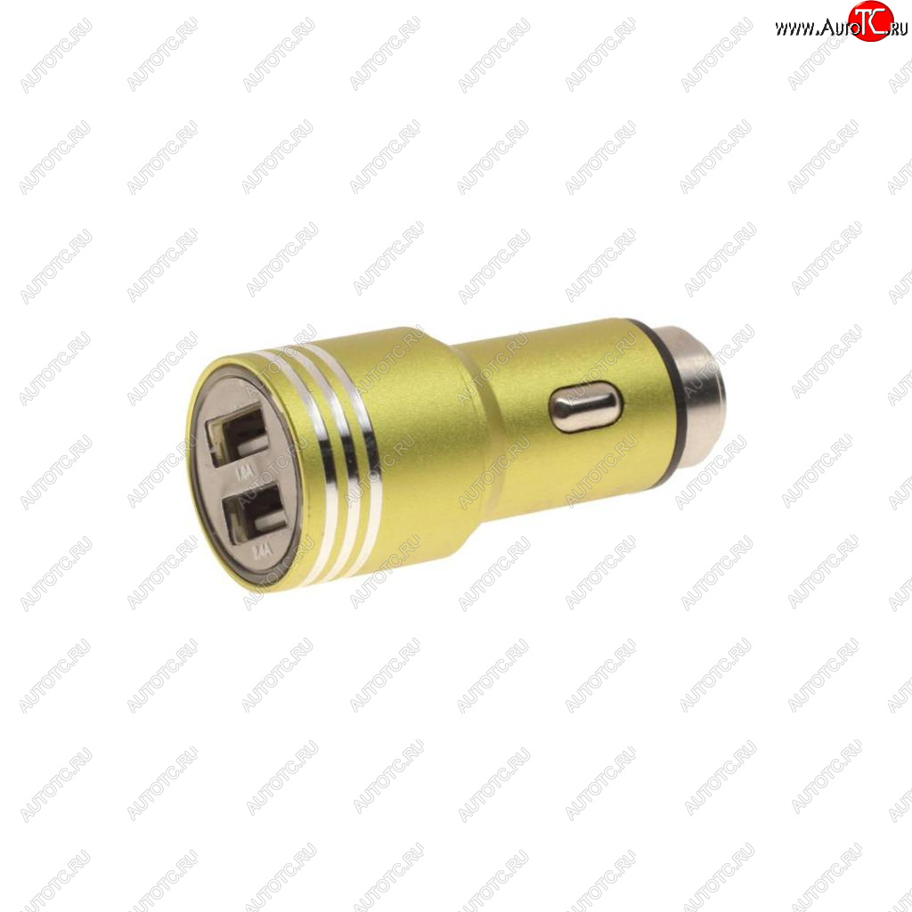 379 р. Устройство зарядное в прикуриватель 2USB 12-24V 2A металлический корпус PRO LEGEND PRO LEGEND pl9305 PRO LEGEND pl9305  с доставкой в г. Вологда