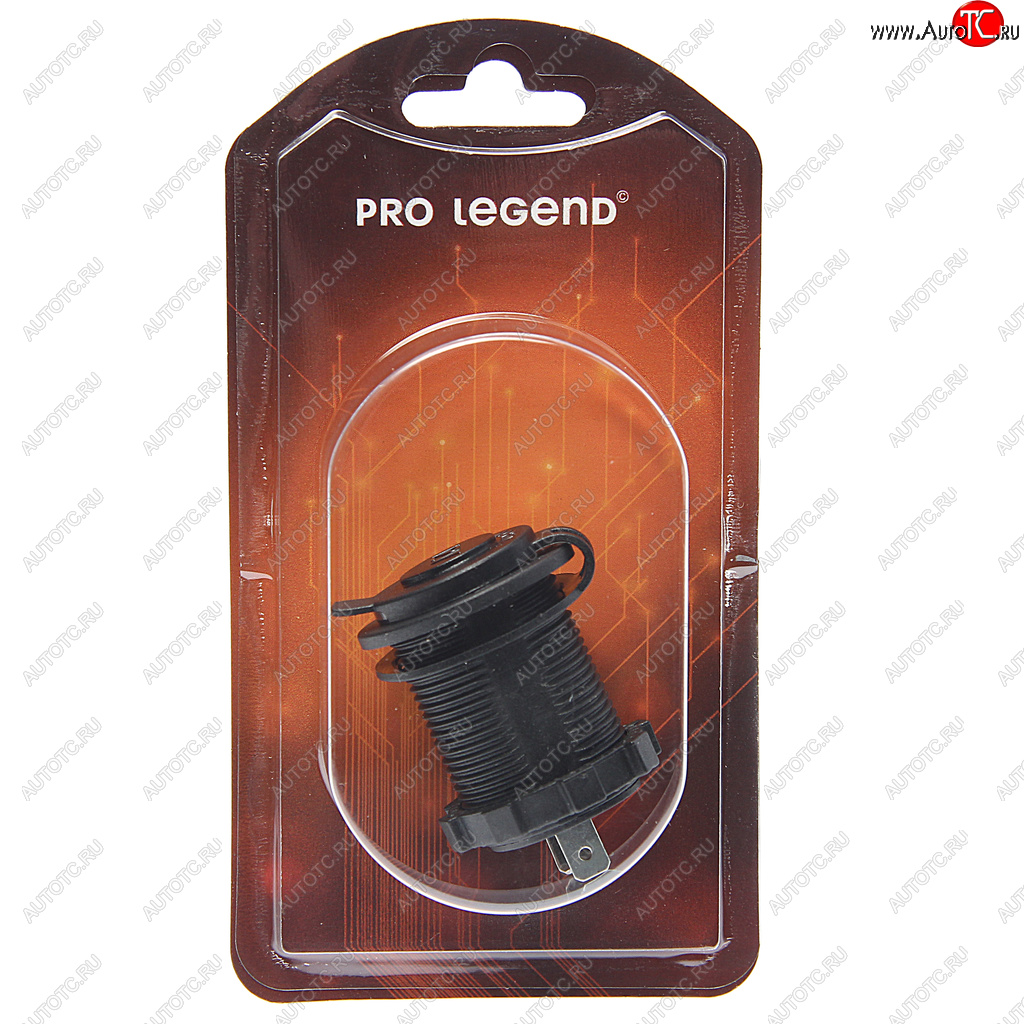 439 р. Гнездо прикуривателя 12V-24V зеленая подсветка PRO LEGEND PRO LEGEND pl9377  с доставкой в г. Вологда