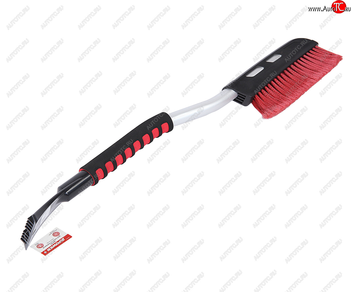 1 129 р. Щетка со скребком 67см черно-красная ZIPOWER ZIPOWER pm2142  с доставкой в г. Вологда