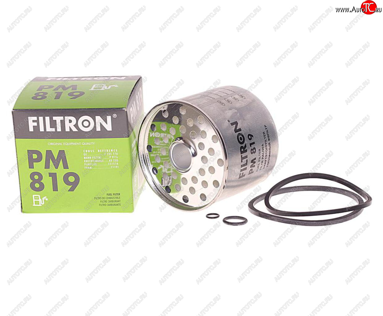389 р. Фильтр топливный FORD Mondeo (93-00) (1.8 TD) FILTRON FILTRON pm819  с доставкой в г. Вологда