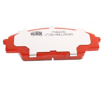 9 549 р. Колодки тормозные передние (4шт.) NIBK Honda Civic ES седан дорестайлинг (2000-2003)  с доставкой в г. Вологда. Увеличить фотографию 3