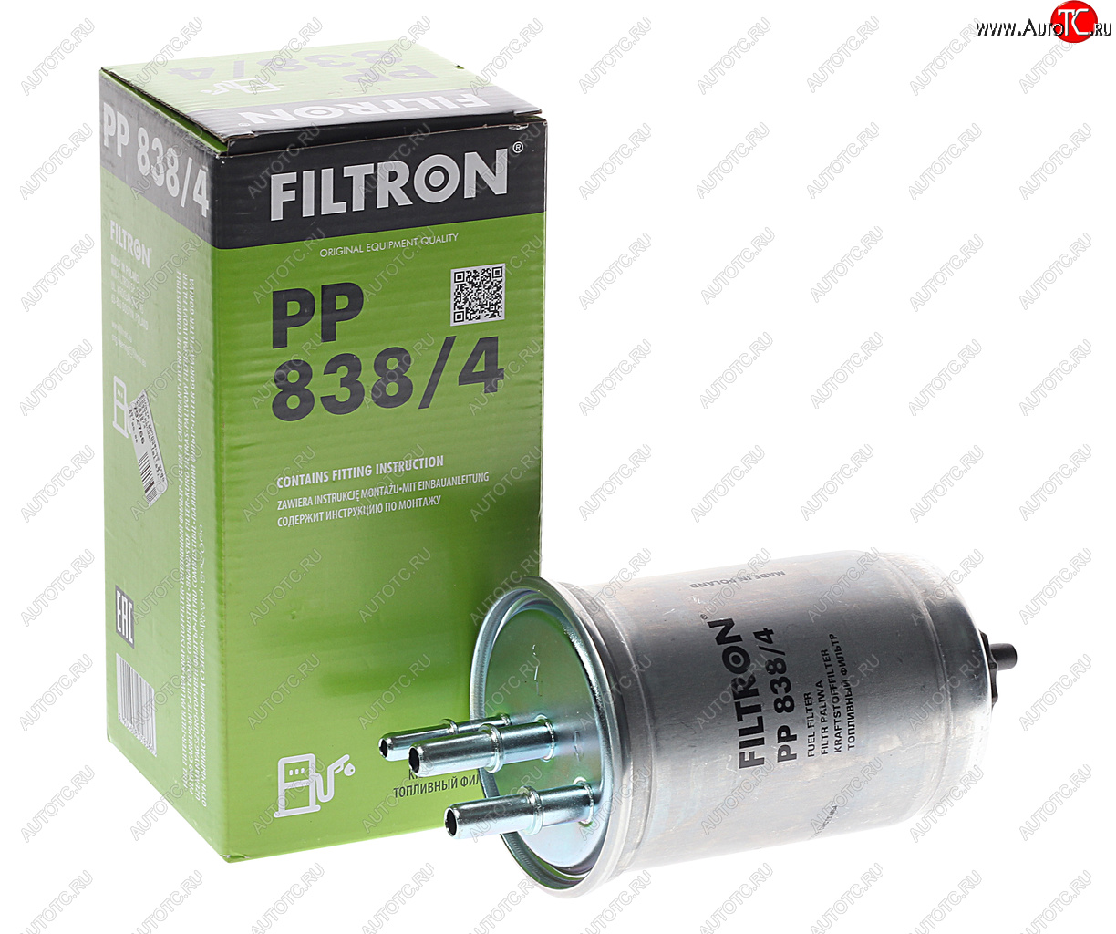 1 299 р. Фильтр топливный FORD Focus (98-04) (1.8 TDCI),Mondeo (01-07) (2.0 TDCI) FILTRON FILTRON pp8384  с доставкой в г. Вологда