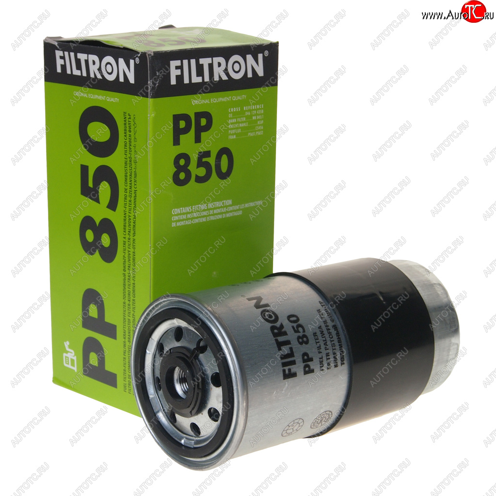 1 499 р. Фильтр топливный AUDI 80,100,A6 (-97),A4 (96-01) VOLVO 850 (-96),S80 (-06) (DTDI) FILTRON FILTRON pp850  с доставкой в г. Вологда